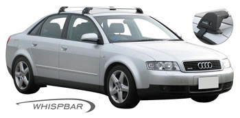 Yakima Whispbar Roof Racks Audi A4 sedan